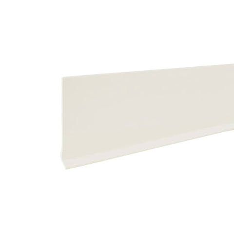 4 Inch By 60 Feet Dry Back Vinyl Wall Base With Toe Flexible Molding Trim For Floors And Baseboards Almond Color Easy Install Durable Finish