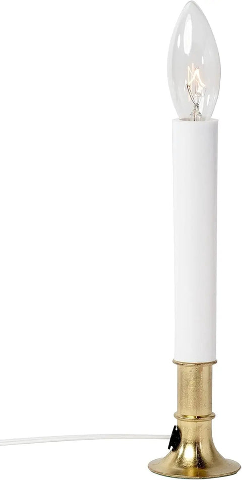 Replacement Light Bulbs For Electric Candle Lamps And Chandeliers No Fuss Easy Fit E12 Candelabra Base on brass holder
