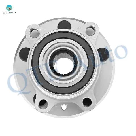 Front view of Pair Of Front Wheel Hub Bearing Assemblies For 2011 Through 2020 Ford Explorer Direct Fit Replacement Kit