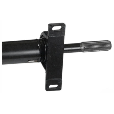 Rear Driveshaft Center Support Mount Fits Dodge Sprinter 2500 3500 And Freightliner 2003 2006 L5 2.7L showing heavy duty black bracket.