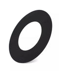 10X Bucket Pin Shims Kit For Excavator 40mm Washers Fits KX101 SK35 C35 Tighten Loose Joints And Restore Stability For Smooth Efficient Operation Of Heavy Construction Equipment On Job Sites, black polymer washer