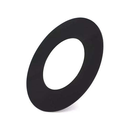 10X Bucket Pin Shims Kit For Excavator 40mm Washers Fits KX101 SK35 C35 Tighten Loose Joints And Restore Stability For Smooth Efficient Operation Of Heavy Construction Equipment On Job Sites, black polymer washer