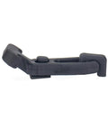 Side view of the Universal Rubber Flexible T Handle Hasp Draw Latch Kit For Car, Truck, Tool Box, Golf Cart, Hood And More.