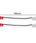Slick Solid Automotive Sensor Wiring Harness Connector Plug 72 9300 For Ford Aspire Contour Mazda Festiva with wires and connectors.