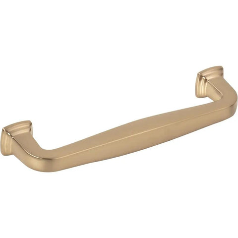 128 Mm Center-To-Center Bar Pull In Six Finishes For Kitchen, Bath, Closet Or Furniture With Fluid Lines, Timeless Design And Easy Install.
