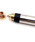 Nozzle Shield For XF300 Plasma Cutter Universal Fit shown with copper and steel components, labeled FY-XF300.