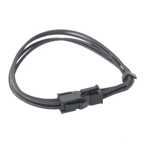 Badass 4Pin CPU Male To Female Extension Cable Featuring Heavy Duty Nylon Jacket And Pure Copper 18AWG Wire for custom builds