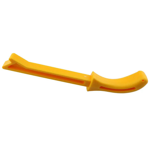 Yellow Woodworking Push Stick For Table Saw With Ergonomic ABS Handle, Durable Carpenter Safety Tool For Precise Narrow Cuts