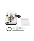 Tough As Nails Automatic Optical Lens Groover And Beveling Machine For Eyeglasses with user's manual and accessories for polishing.