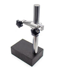 Grade 00 Precision Granite Measuring Stand with 150x100x50mm base, 250mm support rod, chrome setup for metrology stability
