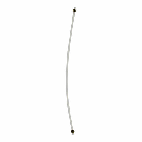 High Temp PTFE Hose 2x4 mm by 290 mm with Bushings for DeLonghi Coffee Machines, Food Grade Tube, Part 5513212901