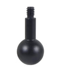 20mm Ball Head to Quarter Inch Screw Adapter Mount for Cameras shown in black with 360-degree swivel capability