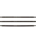 Adjustable Length Replacement Blade Set Three Pack For Screwdriver Handle DIY Friendly Four To Eight Inch Reach Removable Reversible Shafts