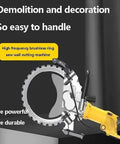 Top Shelf 5000W Brushless Electric Concrete Ring Saw Engineered To Nail Wall Grooving And Crush Tough Masonry Jobs Without Breaking A Sweat On Any Site showing a wall cutting machine with a brushless motor.