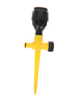 Adjustable Rotary Sprinkler For Automatic Garden Watering That Delivers Efficient Lawn Irrigation With Durable Plastic Rotating Head