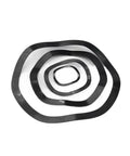 Top Gear 1 To 50 Pcs Manganese Steel Wave Gaskets Washer Set in various sizes, M4 to M118, black finish for DIY repairs.