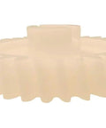 Two Pack Garage Door Opener Drive Gears Compatible With Craftsman Chamberlain Model 41A2817 Replacement Kit showing white gear