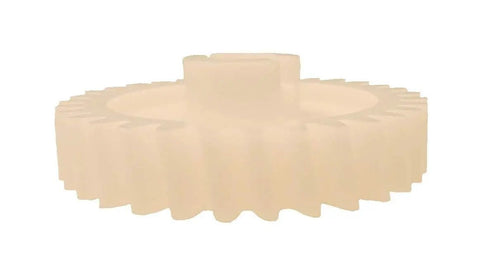 Two Pack Garage Door Opener Drive Gears Compatible With Craftsman Chamberlain Model 41A2817 Replacement Kit showing white gear