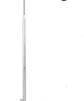 LED Floor Standing Exam Light With Flexible Gooseneck Shadowless Medical Lamp Adjustable Focus Bright White LED Portable Floor Lamp