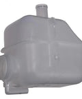 Heavy Duty Hybrid Radiator Surge Tank Coolant Overflow Reservoir aluminum setup with connections for cooling system.