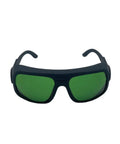 High Performance Laser Safety Shades Serving Real Badass Eye Shielding For 980Nm 1064Nm 1320Nm Nd Yag Equipment, green tinted protective eyewear.