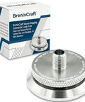 BrenixCraft vacuum bagging connector with twist-lock port, 1/4" NPT, 6061 aluminum