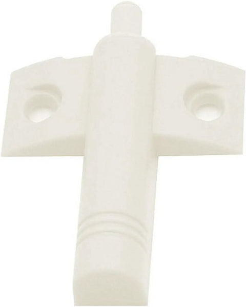 Single ABS Soft Close Drawer Hinge Damper for cabinets, part of 10-Pack No-Fuss Quiet Cabinet Door Closer, gray and white