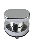 Close-up of Suction Cup Glass Door Handle And Cabinet Knob, durable ABS material, memory suction membrane
