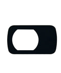 Rectangular black Camera Lens Glass Cover Replacement for DJI Mavic Mini and Mini SE Drone, Crystal Clear Glass Shield.
