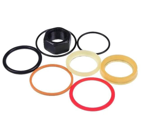 Heavy Duty Cylinder Seal Kit 7135558 6803325 Compatible With Bobcat Loaders 753 763 773 7753 And Excavators 220 320 322 323 Rod One And A Half Inch Bore Two And A Quarter Inch Seals For Reliable Hydraulic Performance