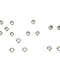 Top Grade 51 Piece Stainless Steel Thread Repair Insert Kit For M5 To M8 Metric Sizes Perfect Fixing Stripped Engine Blocks Gearboxes And Heavy Machinery Without Swapping Parts Hard 303 Steel Corrosion Proof Tools stainless steel thread inserts arranged on white background
