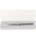 Boxwood Tip Tweezers For Watch Repair in packaging box, lightweight high end precision tweezers with insulated point, ergonomic handle.