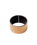 Straight Up Heavy Duty Single Sleeve Bearing Measuring 50Mm X 55Mm X 30Mm Oilless Bushing with bronze core and carbon steel.