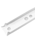 Powder Coated Iron B Type Drawer Slide System With Soft Close for kitchen cabinets featuring European style design, close up.
