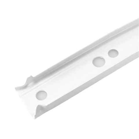 Powder Coated Iron B Type Drawer Slide System With Soft Close for kitchen cabinets featuring European style design, close up.