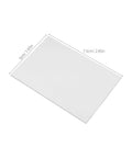 20 Piece Scratch Resistant Vinyl Smoothing Tool Kit For Phone Screen Protector Car Window Tint Wallpaper Mural Application With No Sweat Usage And Tough As Nails Grip Corners, white scraping tool 5cm x 7.5cm.