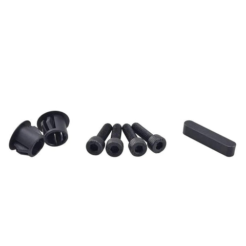 Planetary Gearbox For NEMA 23 Stepper Motor With 5:1 Gear Ratio mounting hardware including screws and caps