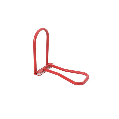 Roof Eaves Seam Bender Drip Edge Folding Tool For Standing Seam Roofing 90 To 180 Degree Hemming Crimper, red carbon steel, side view