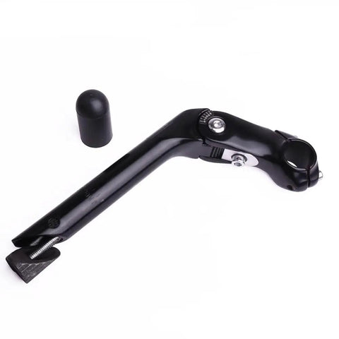 Adjustable Angle Bicycle Handlebar Stem Riser Aluminum Alloy Front Fork Stem Adapter For 25.4mm And 22.2mm Bar Clamp 180mm