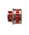 Ridgid 37485 Hand Threader Die Head Compatible With Model 12R side view, red and silver design for 3/4 inch nominal pipe size.