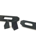 Forged alloy steel step blocks and clamps from 58 Piece Milling Machine Clamping Kit Built Tough With 7/16 Inch T Slot, 3/8-16 Studs.