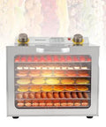 Heavy Duty Food Dehydrator Loaded With 12 Spacious Trays And Quick Temperature Control for drying fruits and meats.