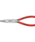 Long Nose Pliers, Diagonal Cutter, and Cobra Pliers 3 Piece Tool Set From Germany, showcasing long nose pliers with red grips