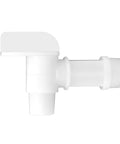 Heavy Duty Plastic Drum Spigot Built To Nix The Drip Drama And Keep Pouring Dead Simple For Three Quarter NPT Water Tanks One Inch Outer Diameters And Six Gallon Jerrycans in white plastic