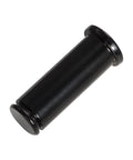 Black component of Footpeg Mounting Pins Kit With Clevis Pin, Spring Washer And Retaining Ring For Harley Rider And Passenger Footpegs