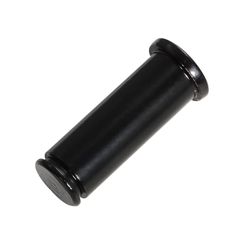 Black component of Footpeg Mounting Pins Kit With Clevis Pin, Spring Washer And Retaining Ring For Harley Rider And Passenger Footpegs