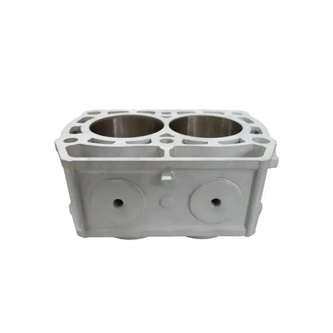 Heavy Duty Cylinder Gasket And Racing Camshaft Set For 800 CC Engines 2007 Through 2014 showing engine cylinder block with dual openings.