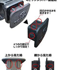 Toyota Stainless Steel Trailer Hitch Cover PT22835960HP Heavy Duty Receiver Cap installation diagram in Japanese with multiple views