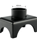 Bottle Jack Axle Saddle Adapter For 2 Inch And 3 Inch Axle Tubes, showing durable steel construction and bridge design