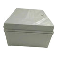 Waterproof ABS Electric Enclosure Box with Sturdy Latch and Hinge, Fire Resistant Junction Box, Outdoor Grade, 400X300X170mm
